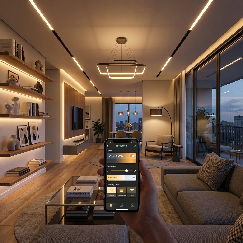 Accent cove lighting