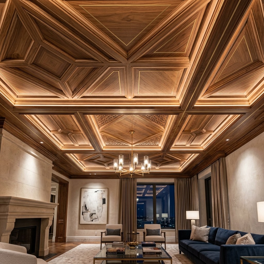 Wooden False Ceiling